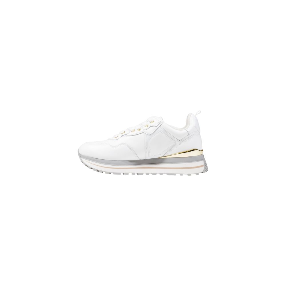Liu Jo White Artificial Leather Platform Sneakers
