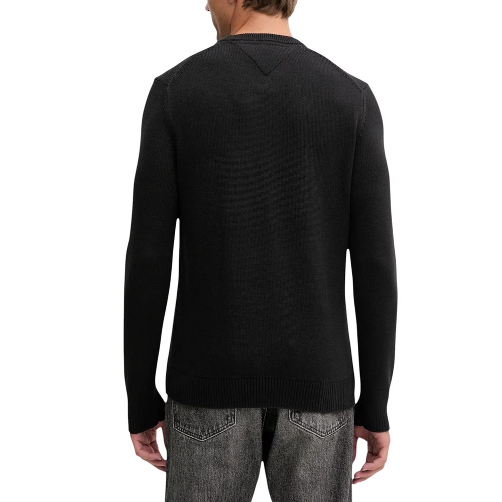 Tommy Hilfiger Jeans Black Organic Cotton Sweatshirt