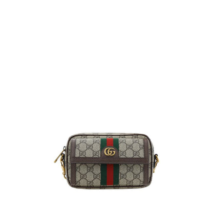 Gucci Brown Polyester Shoulder Bag