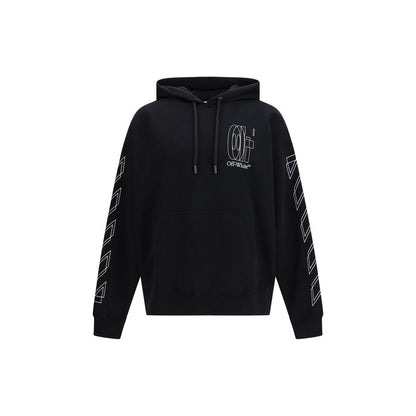 Off-White Black Cotton Sweatshirt