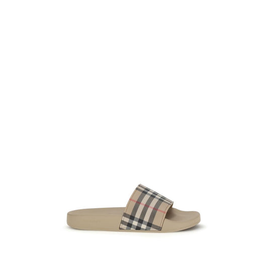 Burberry Beige Rubber Sandals