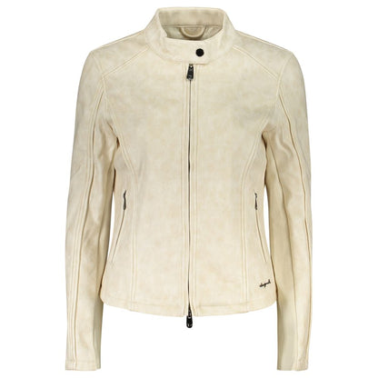 Desigual Sand Polyester Women's Jacket