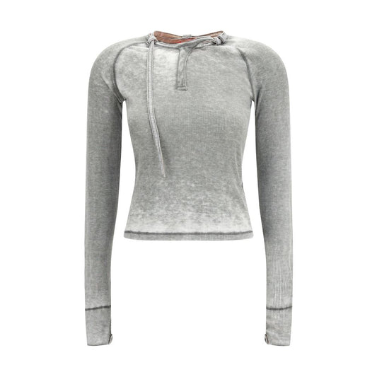 Diesel Gray Cotton Shirt