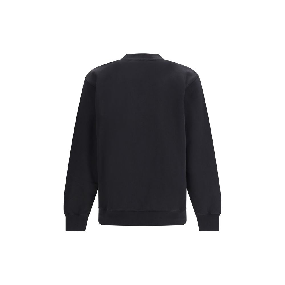 Philipp Plein Black Cotton Sweatshirt