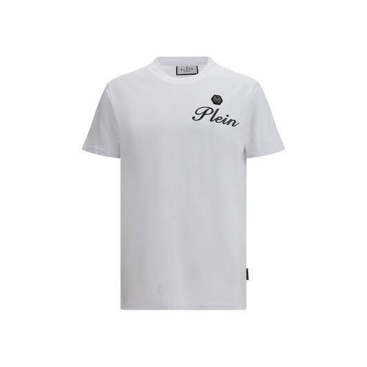 Philipp Plein White Cotton T-Shirt