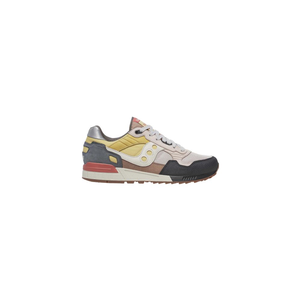 Saucony Beige Suede Leather Low Top Sneakers