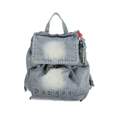 Desigual Blue Cotton Backpack