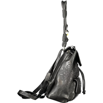 Desigual Black Polyethylene Backpack
