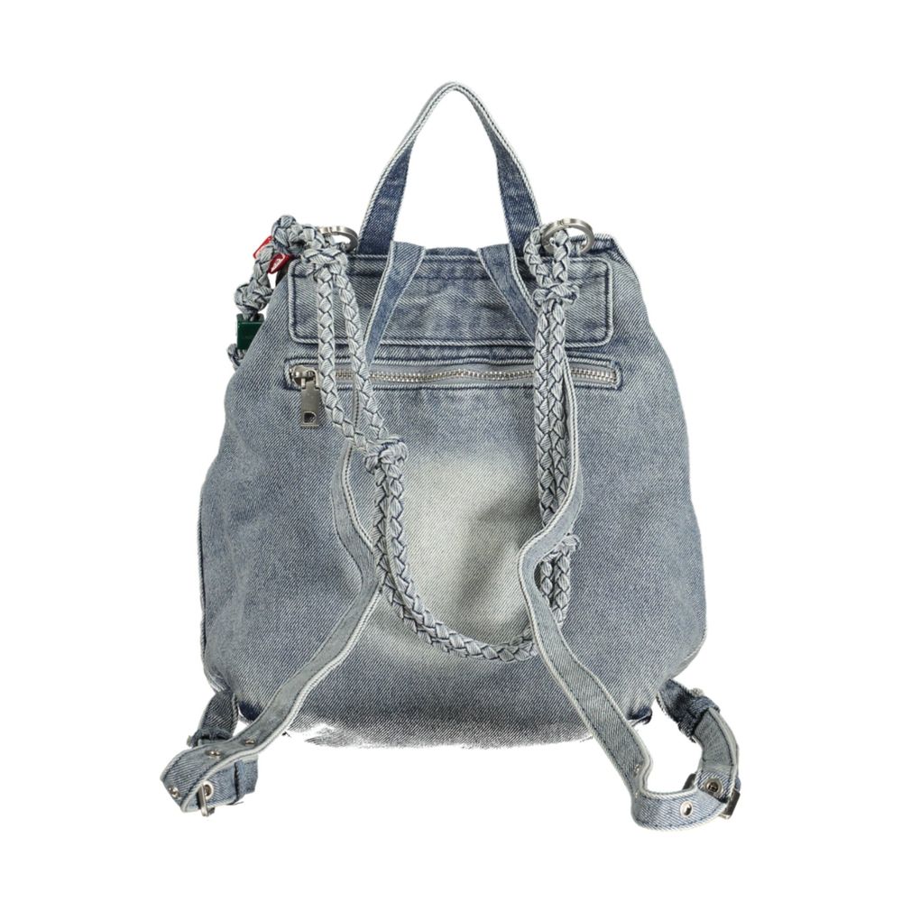 Desigual Blue Cotton Backpack