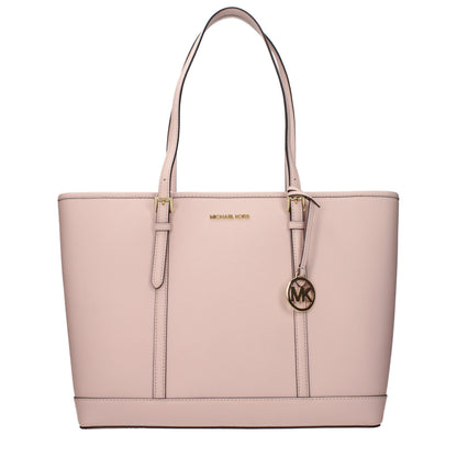 Michael Kors Pink Leather Shoulder Bag