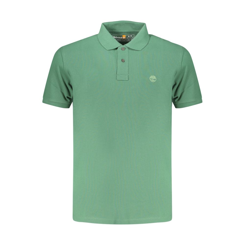 Timberland Verde Cotton Mens Polo Shirt