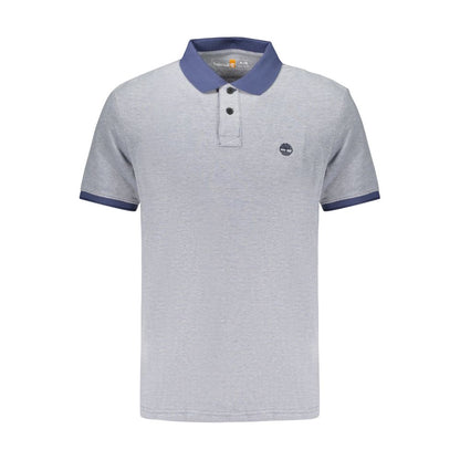 Timberland Blue Cotton Men's Polo