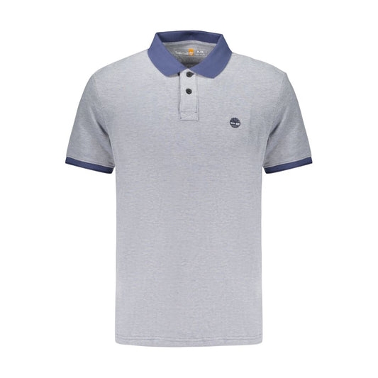Timberland Blue Cotton Men's Polo