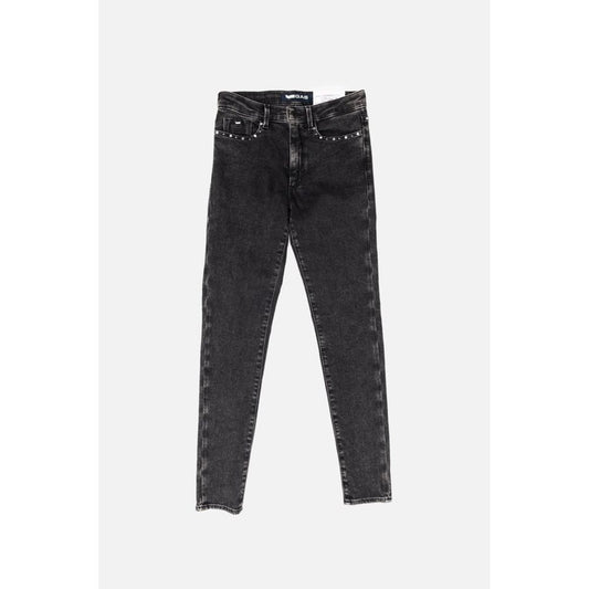 Gas Gray Cotton Skinny Jeans