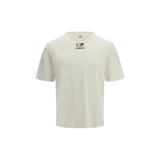 C.P. Company White Cotton T-Shirt