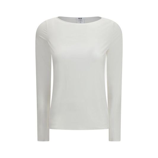 Wolford White Modal Long Sleeve T-Shirt