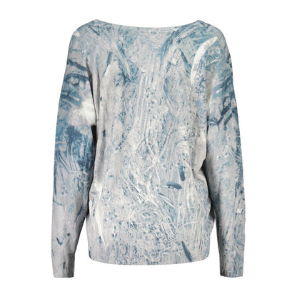 Desigual Azzurro Viscosa Women Sweater