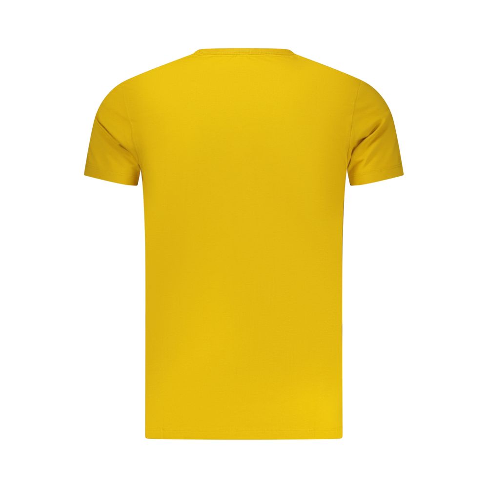 Pepe Jeans Yellow Cotton Men T-Shirt