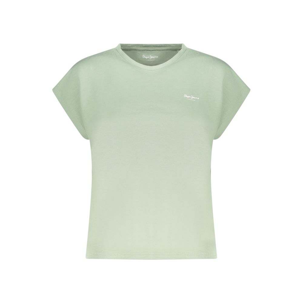 Pepe Jeans Green Cotton T-Shirt