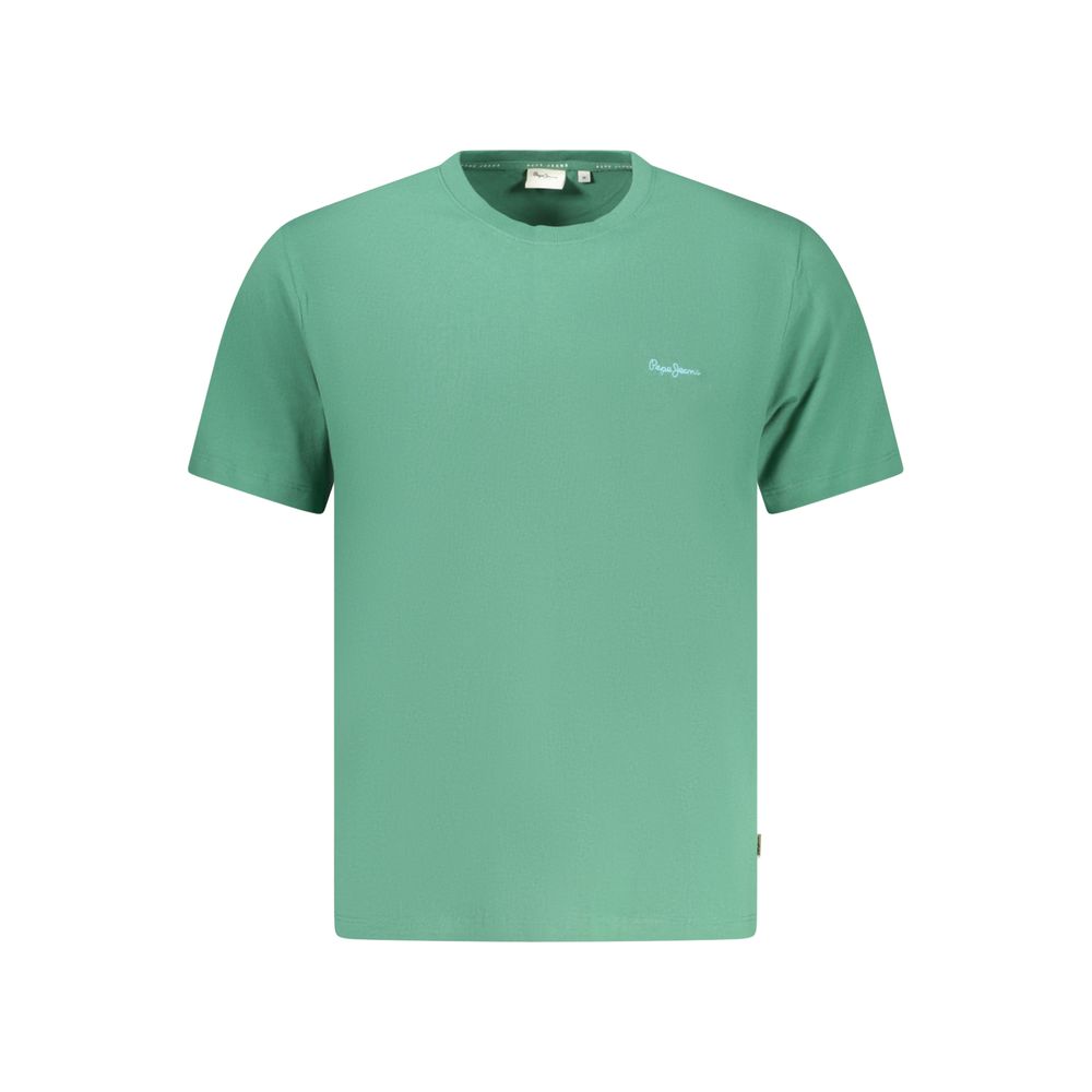 Pepe Jeans Green Cotton T-Shirt