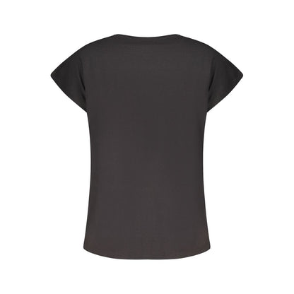Pepe Jeans Black Cotton T-Shirt