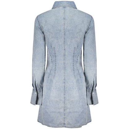 Desigual Azzurro Lyocell Women Dress