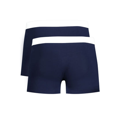 Trussardi Blu Cotton Men Underwear