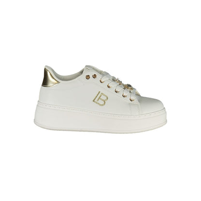 Laura Biagiotti White Polyurethane Women Sneaker