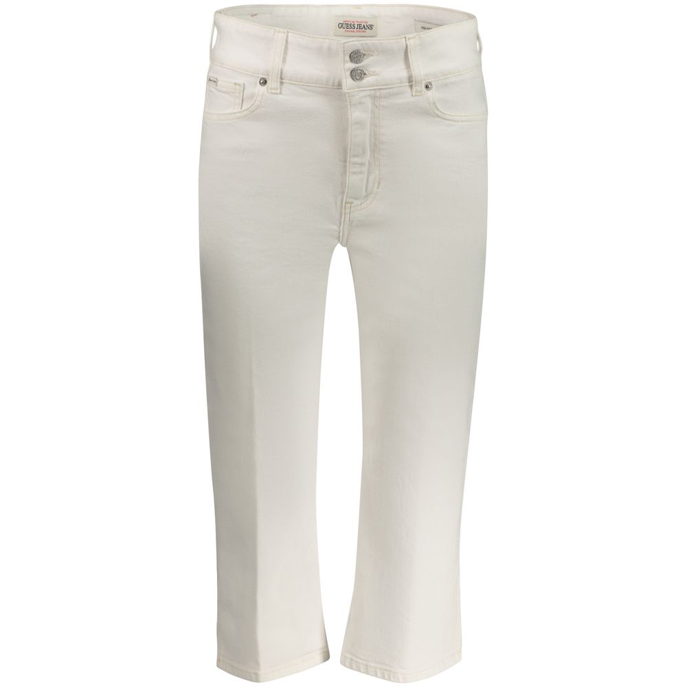 Guess Jeans White Cotton Women's Jean