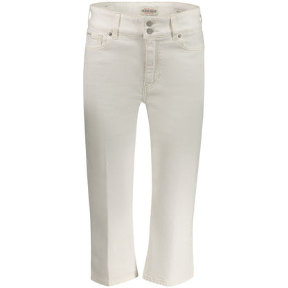 Guess Jeans White Cotton Women's Jean