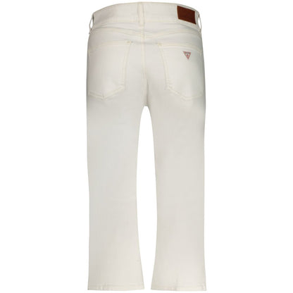 Guess Jeans White Cotton Women's Jean