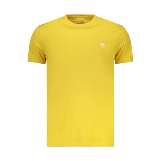Timberland Yellow Cotton Men T-Shirt