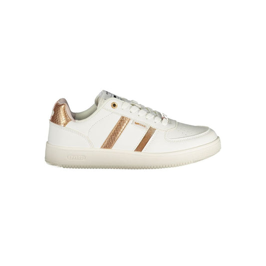 Gas Bianco Polyurethane Women Sneaker