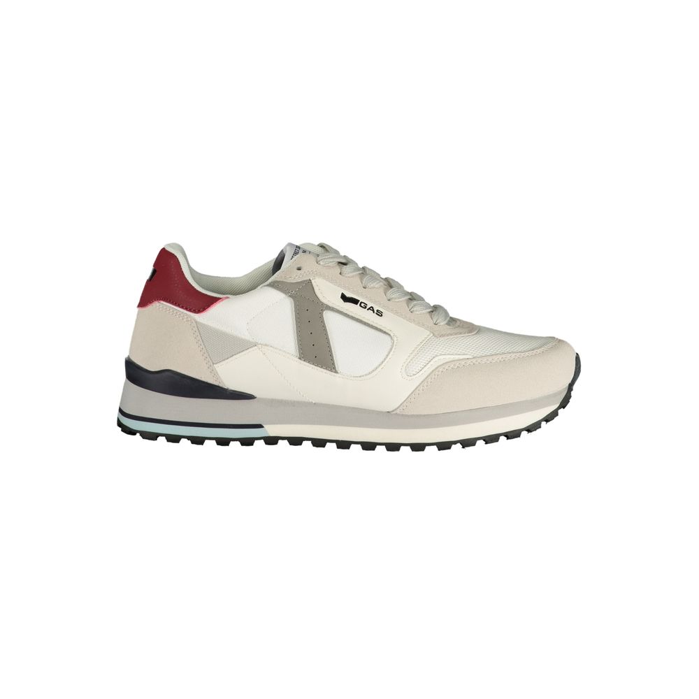 Gas White Polyurethane Men's Sneaker