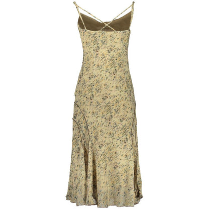 Desigual Beige Polyester Casual Dress