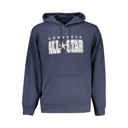 Converse Blue Cotton Men's Sweatshirt
