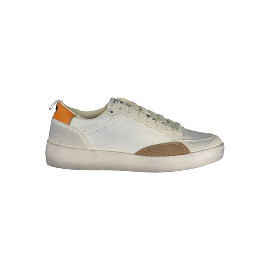 Gas White Polyurethane Men Sneaker