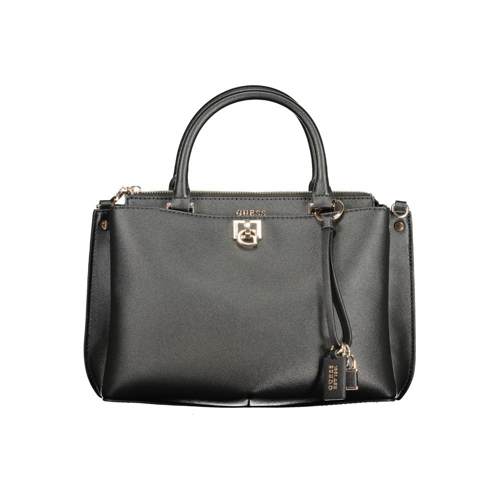 Guess Jeans Black Polyurethane Women Handbag