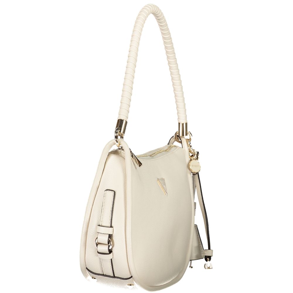 Guess Jeans Bianco Poliuretano Woman Bag