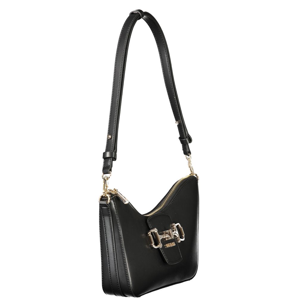 Guess Jeans Nero Poliuretano Woman Bag