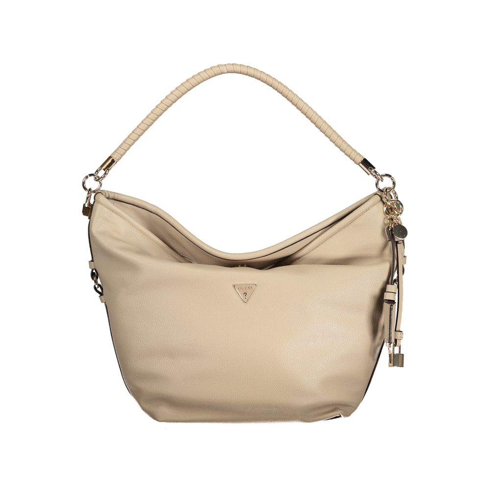 Guess Jeans Beige Polyethylene Handbag