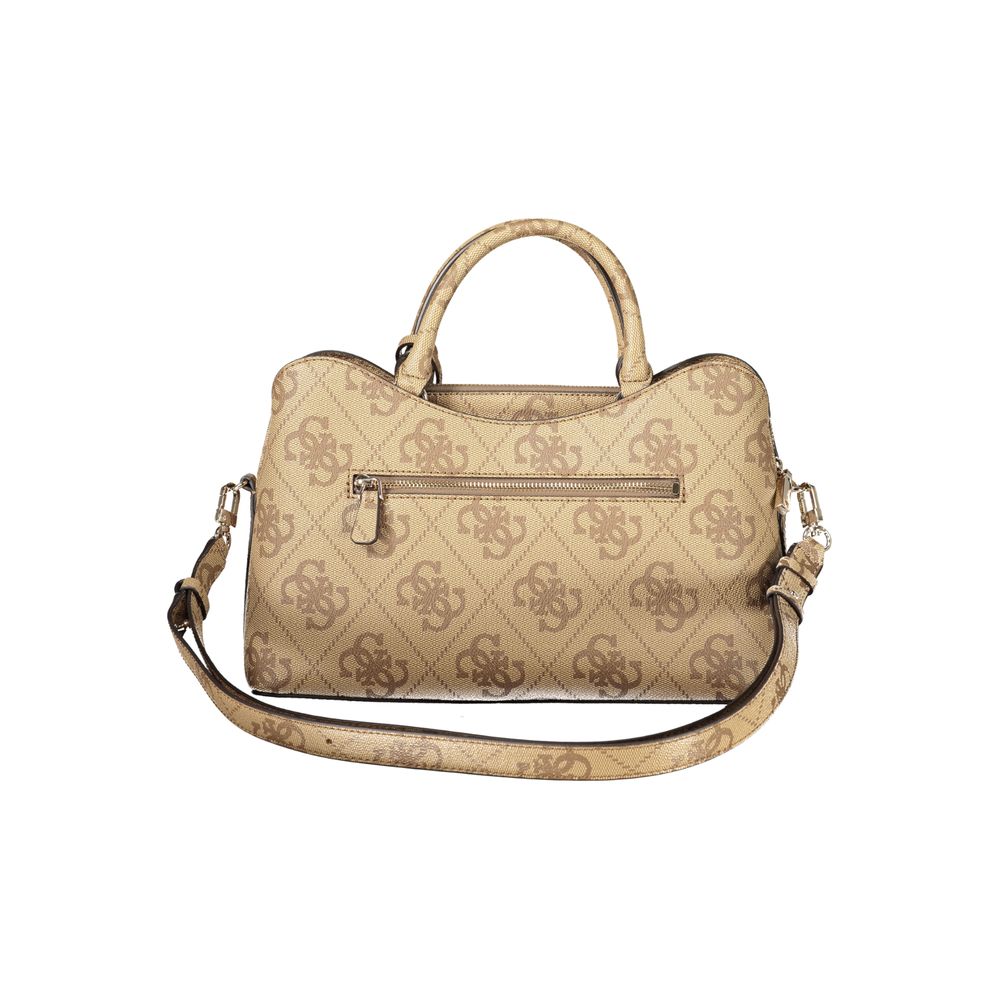 Guess Jeans Beige Polyethylene Handbag