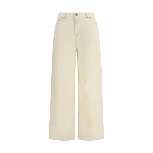 Golden Goose tofarvede wide-leg jeans i bomuld
