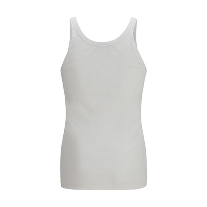 Dolce & Gabbana White Cotton Top