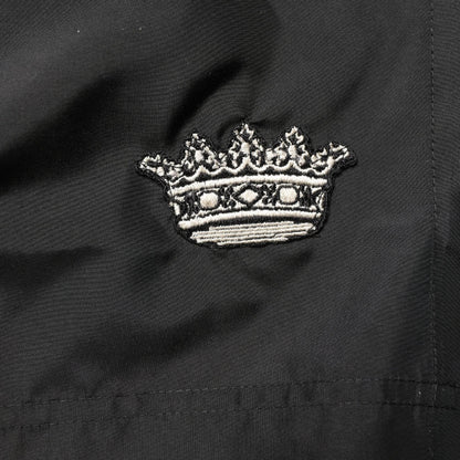 Dolce & Gabbana Black Polyester Drawstring Men Shorts Swimwear