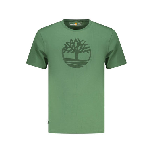 Timberland Verde Cotton Men's T-Shirt