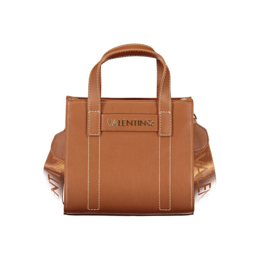 Mario Valentino Brown Polyethylene Handbag