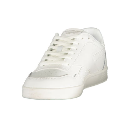 Reebok White Polyester Athletic Sneakers