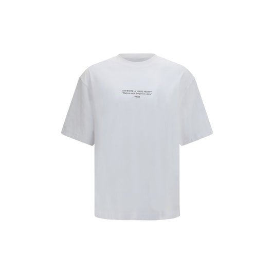 Off-White White Cotton T-Shirt