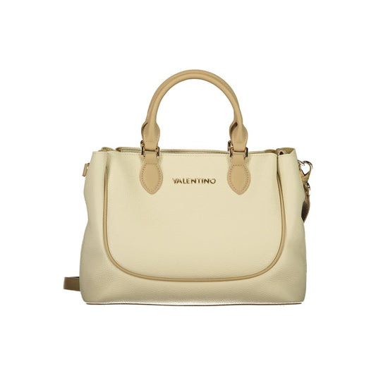 Mario Valentino Beige Polyurethane Female Bag